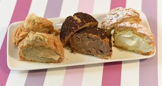 შუ შოკოლადის კრემით 1 ცალი