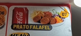 Falafel Menu