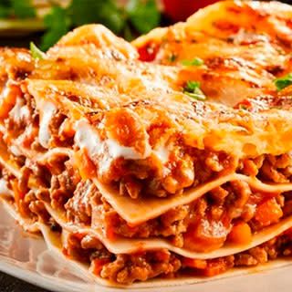 Lasaña Casera Al Horno