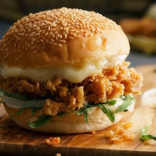 Hamburguesa Pollo Crispy