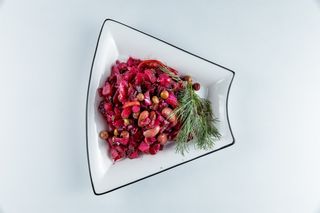 Винегрет с фасолью 