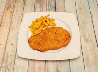 Pechuga De Pollo Con Guarnición