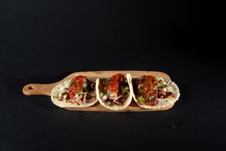 Street Taco Carnitas (lipii de porumb)