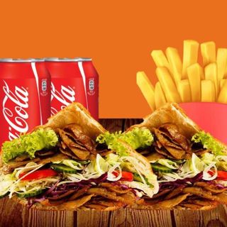 Menú 50 Pareja Kebab