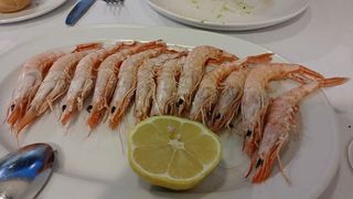 Gambas De Huelva A La Plancha