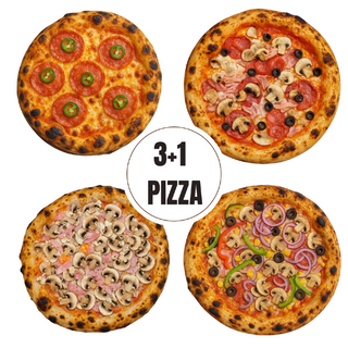 PIZZA 3+1- CLASSIC CROWD
