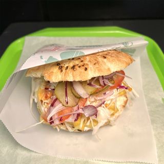 Pita kebab pui/porc/mixt