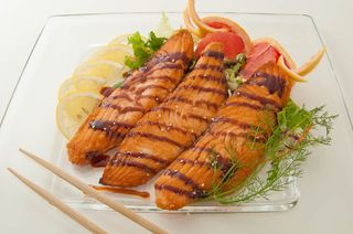 Sake teppanyaki 2 pezzi