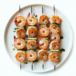 20. Spiedini di gamberi
