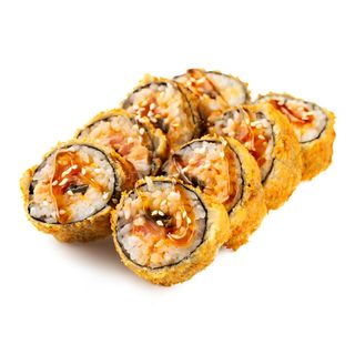 Tempura clásico anguila con aguacate