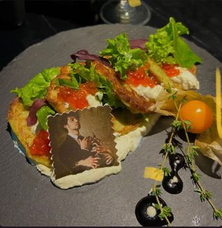 Млинці з цукіні та червоним Кав'яром (235г)