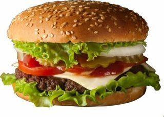 Hamburguesa Con Queso