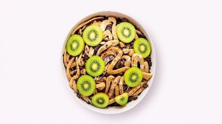 კრეპის სპაგეტი კივით