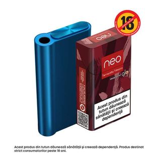 Starter Kit HYPER X2 AIR BLUE + NEO TERRACOTTA TOBACCO