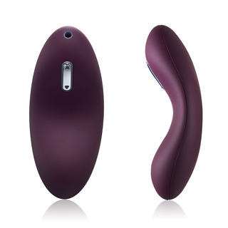 Masajeador Svakom Echo Morado Recargable. Contiene 5 Modos De Vibración Regulables. Medidas:  8'8 Cm X 3 Cm