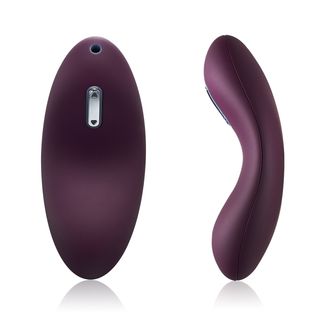 Masajeador Svakom Echo Morado Recargable. Contiene 5 Modos De Vibración Regulables. Medidas:  8'8 Cm X 3 Cm
