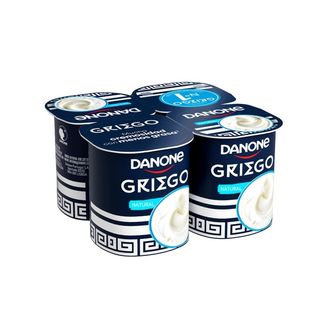 Yogur Griego Natural Danone Pack 4 Uds.