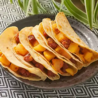 Taco De Papa Con Chorizo (1 Pza.)