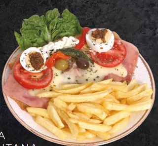 Milanesa Argentina De Ternera A La Napolitana