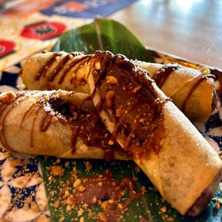 Harumakis  de Chocolate Negro“Rollito de Primavera"