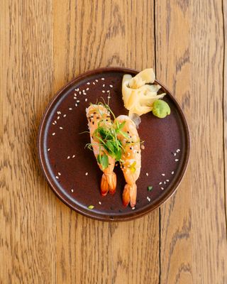 კრევეტი  (2ც)/ NIGIRI SHRIMP (2 psc.)