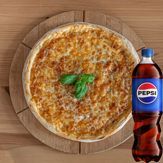Pizza Margherita 30cm +Pepsi 0,5 l
