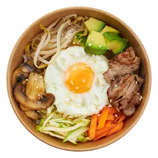 Bibimbap bowl