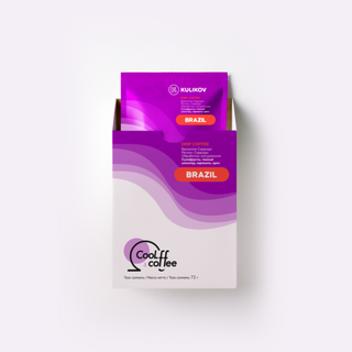 Кофе в дрип пакете Бразилия упаковка