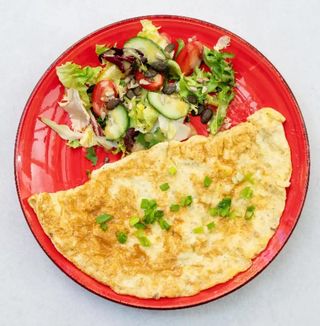 OMLET SZYNKA + SER
