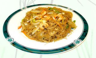 32. Fideos Chinos Fritos Con Gambas