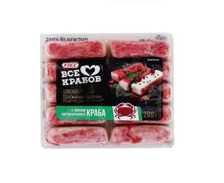 Крабові палички Vici Сніговий краб заморожені 200 г