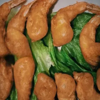 Langostinos fritos