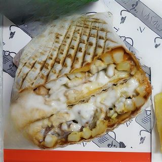 Tacos Escalope panée + Frites + Boisson