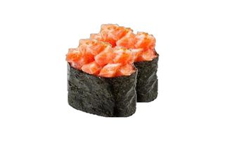 120.Gunkan spicy salmon - 4 pezzi