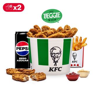 Menú 12 Tiras Veggie para 2