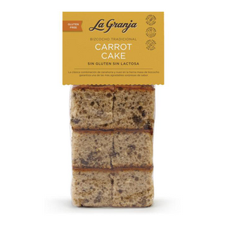 Bizcocho de Zanahoria Sin Gluten y Sin Lactosa
