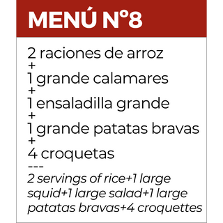 Menú 8