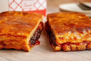 Empanada de morcilla y manzana 