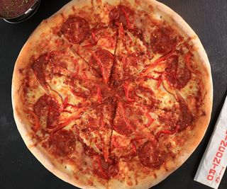 Pizza Mexicana - blat pufos