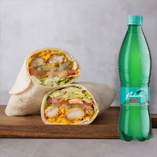 Chicken crispy wrap+Radenska 0,5L
