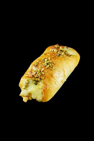 Cartocciata mortadella e pistacchio