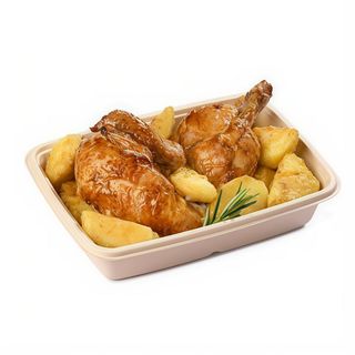 Menù pollo x 1 + Kit take away box