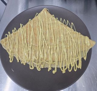 Crepe de crema pistacho