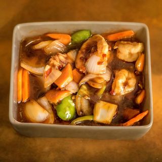 41- Gambas Con Salsa Picante