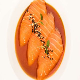 Carpaccio salmone marinato
