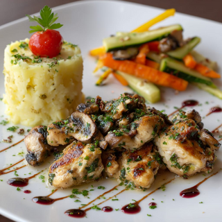 Plat Émincé De Poulet