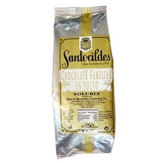 Chocolate En Polvo 750 Gr. Santocildes
