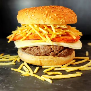 HAMBURGUESA RON DAMON 