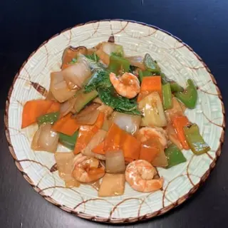 78.Yasai Itame Con Gambas