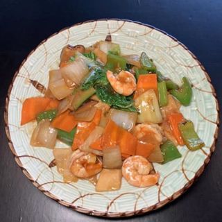 78.Yasai Itame Con Gambas